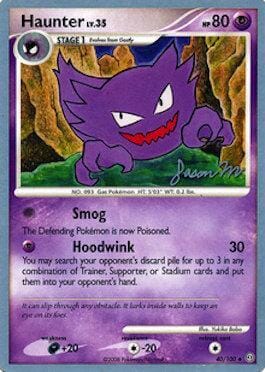 Haunter LV.35 (40/100) (Queengar - Jason Martinez) [World Championships 2009] Pokemon Single Pokémon  | Multizone: Comics And Games
