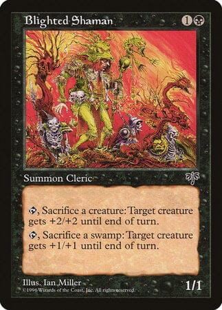 Blighted Shaman [Mirage] MTG Single Magic: The Gathering  | Multizone: Comics And Games