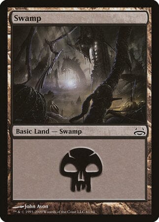Swamp (61) [Duel Decks: Divine vs. Demonic] MTG Single Magic: The Gathering  | Multizone: Comics And Games