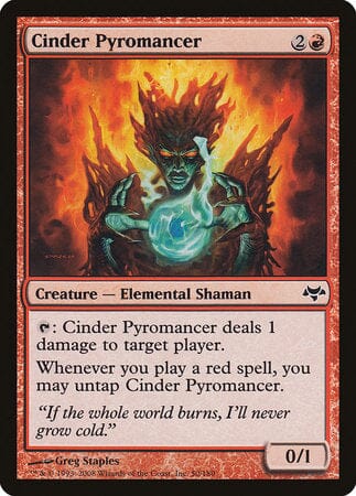 Cinder Pyromancer [Eventide] MTG Single Magic: The Gathering  | Multizone: Comics And Games