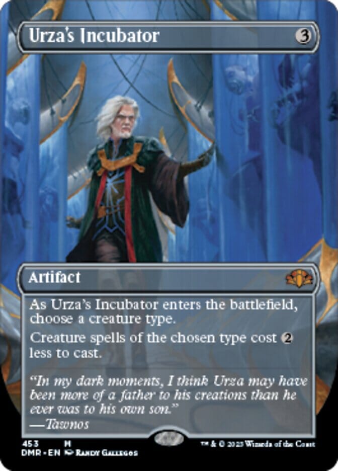 Urza's Incubator (Borderless Alternate Art) [Dominaria Remastered] MTG Single Magic: The Gathering  | Multizone: Comics And Games