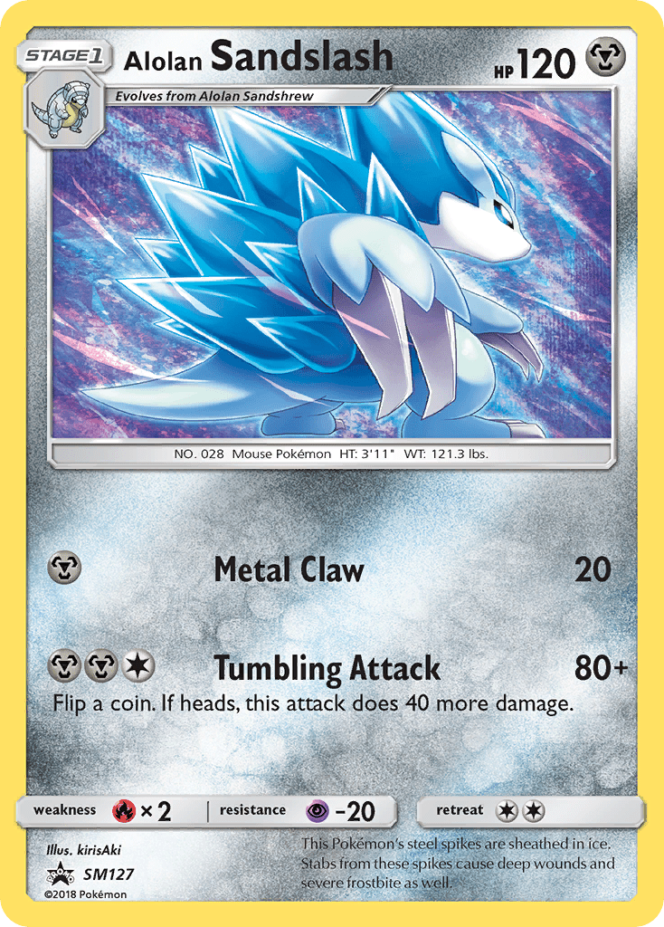 Alolan Sandslash (SM127) [Sun & Moon: Black Star Promos] Pokemon Single Pokémon  | Multizone: Comics And Games