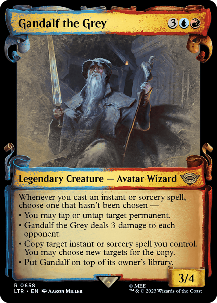 Gandalf the Grey [The Lord of the Rings: Tales of Middle-Earth Showcase Scrolls] | Multizone: Comics And Games