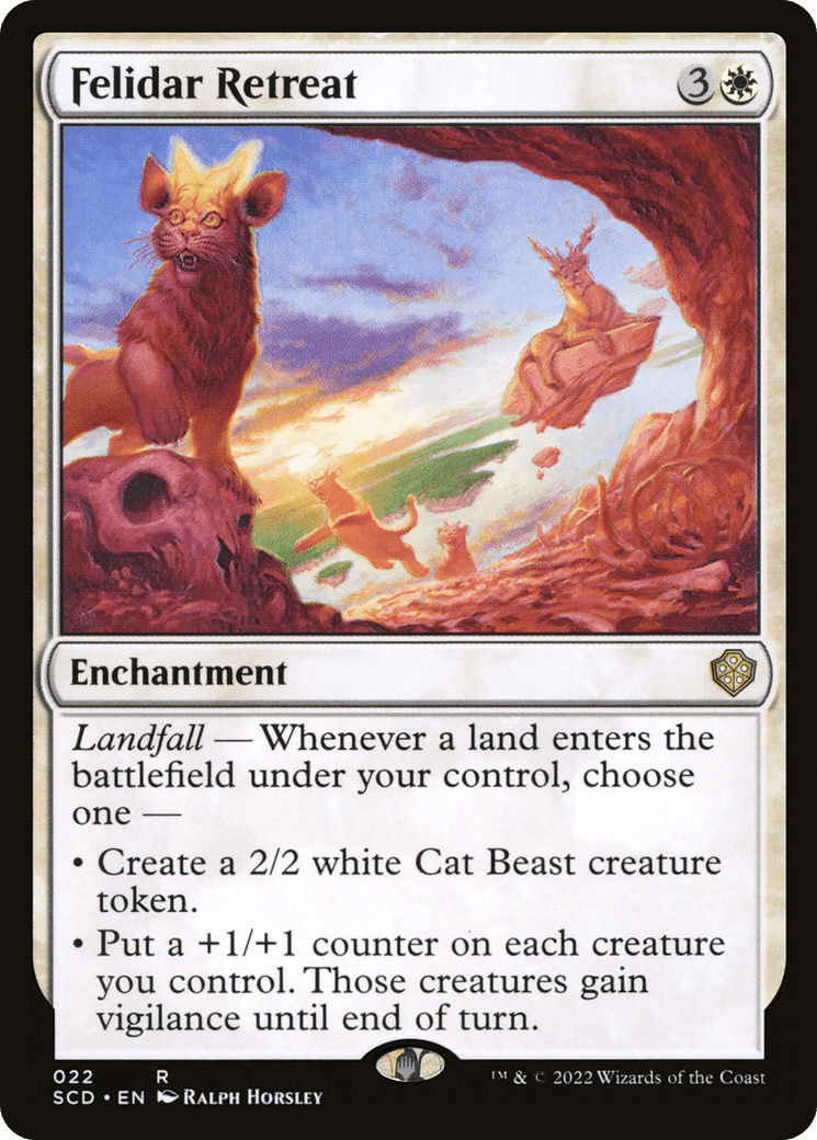 Felidar Retreat [Starter Commander Decks] MTG Single Magic: The Gathering  | Multizone: Comics And Games
