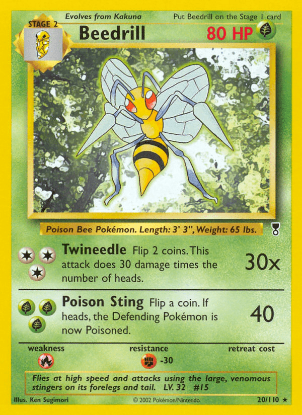 Beedrill (20/110) [Legendary Collection] Pokemon Single Pokémon  | Multizone: Comics And Games