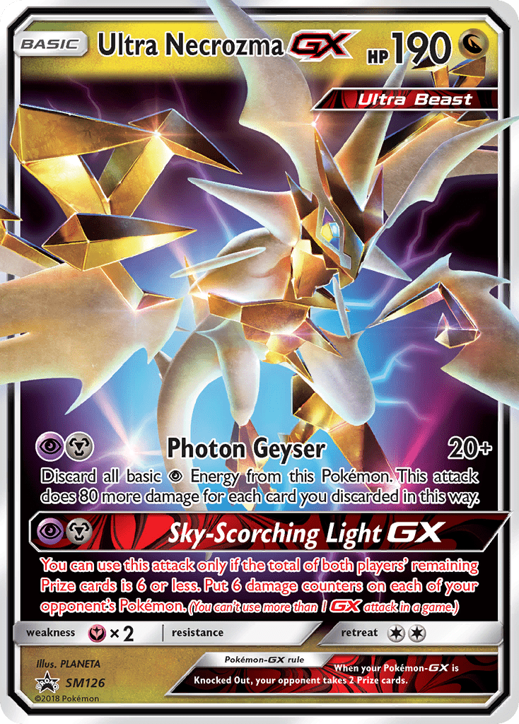 Ultra Necrozma GX (SM126) [Sun & Moon: Black Star Promos] Pokemon Single Pokémon  | Multizone: Comics And Games