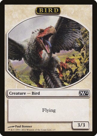 Bird Token [Magic 2012 Tokens] MTG Single Magic: The Gathering  | Multizone: Comics And Games