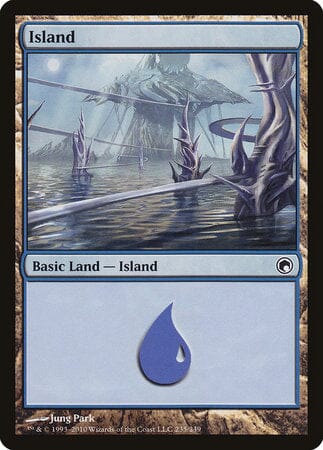 Island (235) [Scars of Mirrodin] MTG Single Magic: The Gathering  | Multizone: Comics And Games