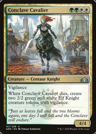 Conclave Cavalier [Guilds of Ravnica] MTG Single Magic: The Gathering  | Multizone: Comics And Games