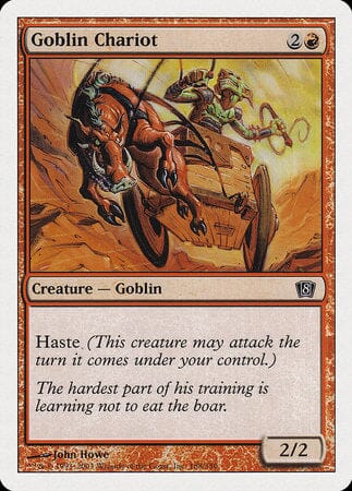 Goblin Chariot [Eighth Edition] MTG Single Magic: The Gathering  | Multizone: Comics And Games