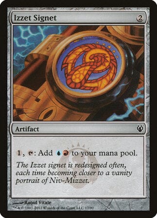 Izzet Signet [Duel Decks: Izzet vs. Golgari] MTG Single Magic: The Gathering  | Multizone: Comics And Games