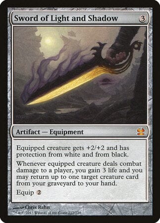 Sword of Light and Shadow [Modern Masters] MTG Single Magic: The Gathering  | Multizone: Comics And Games