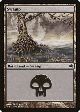 Swamp (34) [Duel Decks: Phyrexia vs. the Coalition] MTG Single Magic: The Gathering  | Multizone: Comics And Games