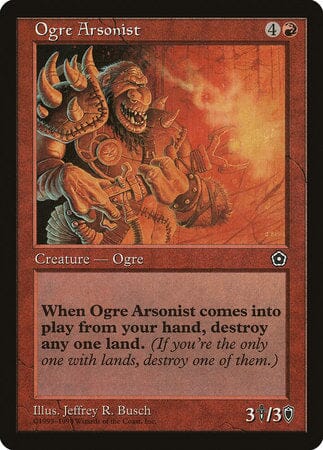 Ogre Arsonist [Portal Second Age] MTG Single Magic: The Gathering  | Multizone: Comics And Games