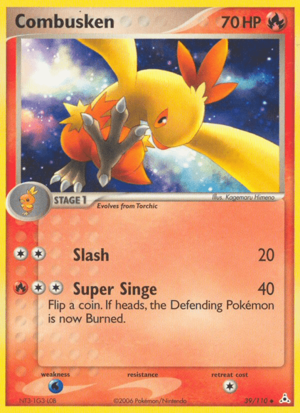 Combusken (39/110) [EX: Holon Phantoms] Pokemon Single Pokémon  | Multizone: Comics And Games