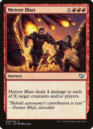 Meteor Blast [Commander 2015] MTG Single Magic: The Gathering  | Multizone: Comics And Games