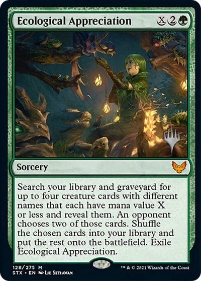 Ecological Appreciation (Promo Pack) [Strixhaven: School of Mages Promos] MTG Single Magic: The Gathering  | Multizone: Comics And Games