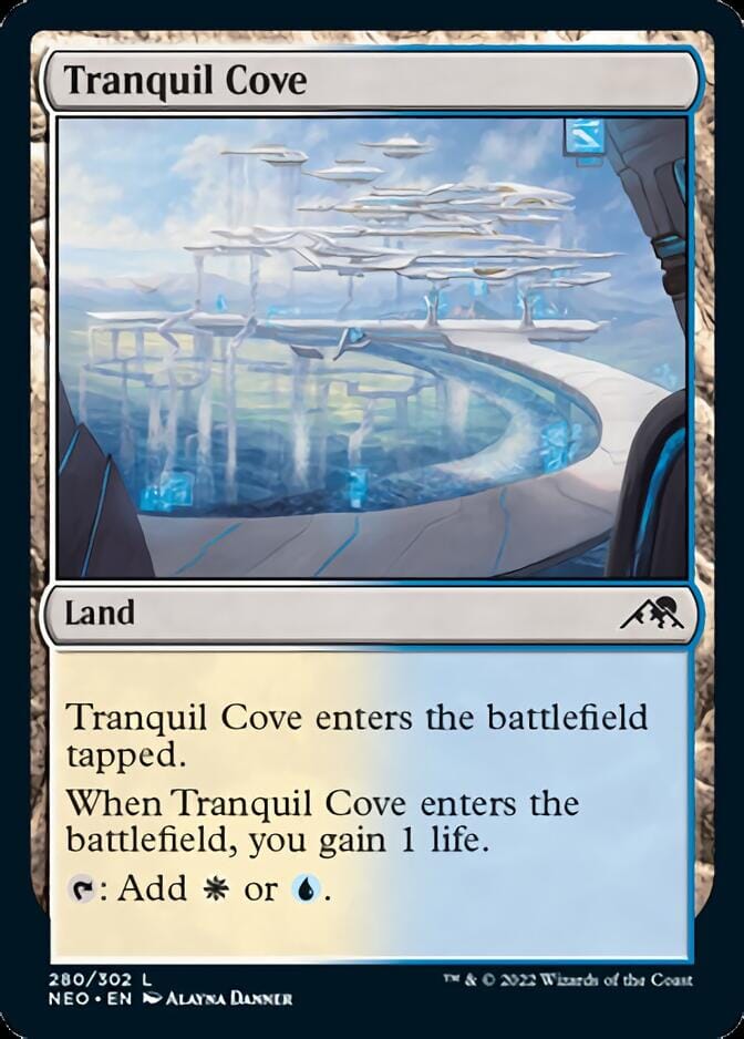 Tranquil Cove [Kamigawa: Neon Dynasty] MTG Single Magic: The Gathering  | Multizone: Comics And Games