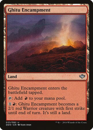 Ghitu Encampment [Duel Decks: Speed vs. Cunning] MTG Single Magic: The Gathering  | Multizone: Comics And Games