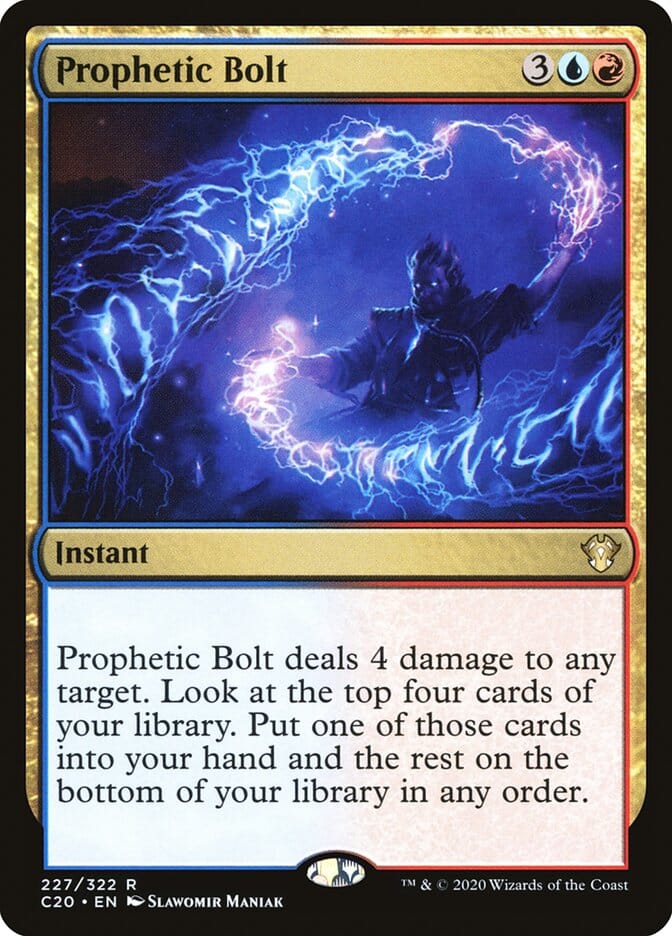 Prophetic Bolt [Commander 2020] MTG Single Magic: The Gathering  | Multizone: Comics And Games