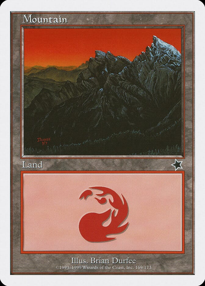 Mountain (169) [Starter 1999] MTG Single Magic: The Gathering  | Multizone: Comics And Games