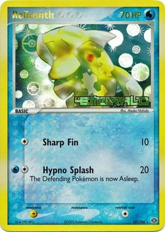 Relicanth (18/106) (Stamped) [EX: Emerald] Pokemon Single Pokémon  | Multizone: Comics And Games