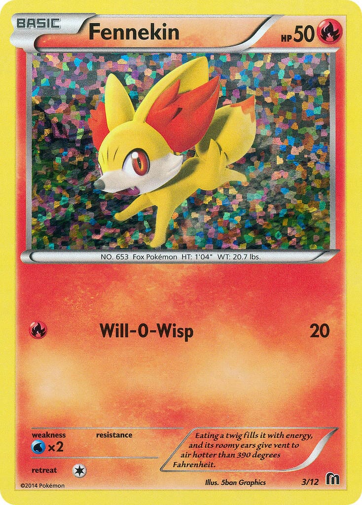 Fennekin (3/12) [McDonald's Promos: 2016 Collection] Pokemon Single Pokémon  | Multizone: Comics And Games