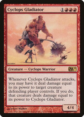 Cyclops Gladiator [Magic 2011] MTG Single Magic: The Gathering  | Multizone: Comics And Games