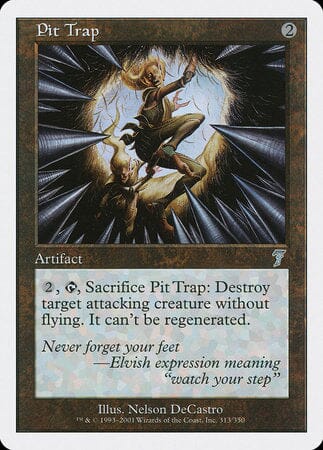 Pit Trap [Seventh Edition] MTG Single Magic: The Gathering  | Multizone: Comics And Games