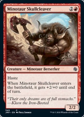 Minotaur Skullcleaver [Jumpstart] MTG Single Magic: The Gathering  | Multizone: Comics And Games