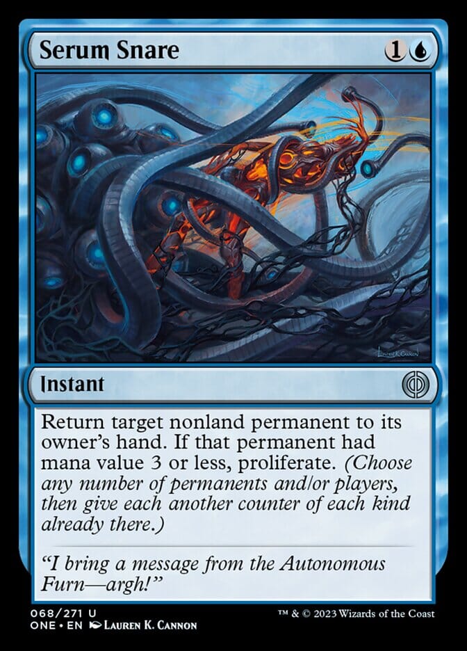 Serum Snare [Phyrexia: All Will Be One] MTG Single Magic: The Gathering  | Multizone: Comics And Games