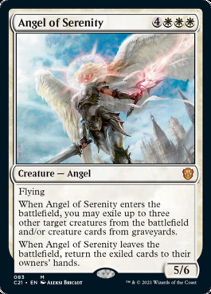 Angel of Serenity [Commander 2021] MTG Single Magic: The Gathering  | Multizone: Comics And Games