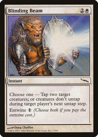 Blinding Beam [Mirrodin] MTG Single Magic: The Gathering  | Multizone: Comics And Games
