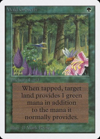Wild Growth [Unlimited Edition] MTG Single Magic: The Gathering  | Multizone: Comics And Games