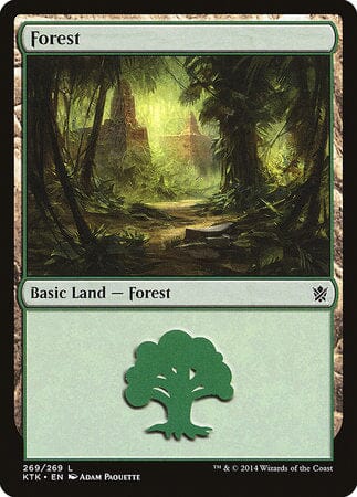 Forest (269) [Khans of Tarkir] MTG Single Magic: The Gathering  | Multizone: Comics And Games
