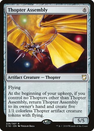 Thopter Assembly [Commander 2018] MTG Single Magic: The Gathering  | Multizone: Comics And Games