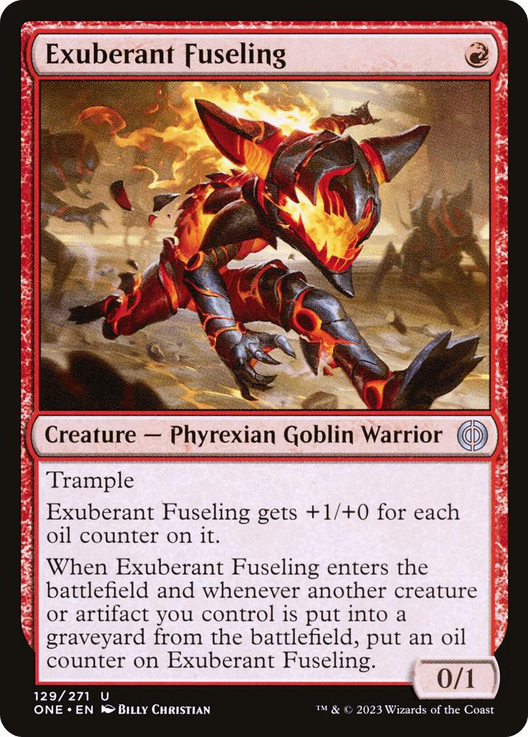 Exuberant Fuseling [Phyrexia: All Will Be One] MTG Single Magic: The Gathering  | Multizone: Comics And Games