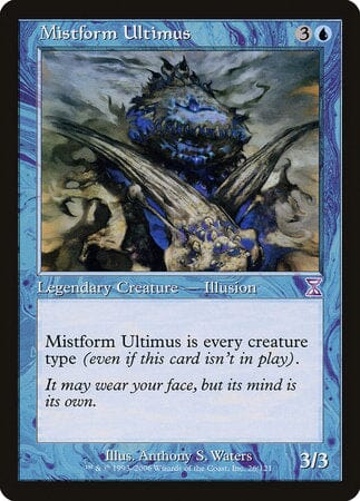 Mistform Ultimus [Time Spiral Timeshifted] MTG Single Magic: The Gathering  | Multizone: Comics And Games