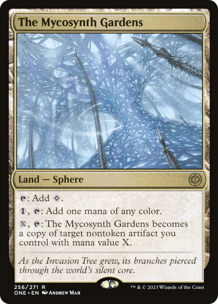 The Mycosynth Gardens [Phyrexia: All Will Be One] MTG Single Magic: The Gathering  | Multizone: Comics And Games