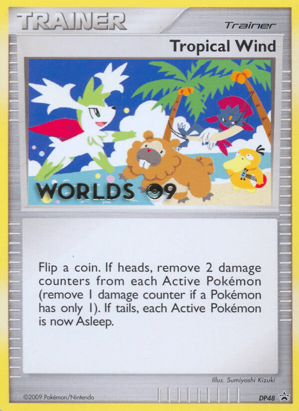 Tropical Wind (DP48) (Worlds 2009) [Diamond & Pearl: Black Star Promos] Pokemon Single Pokémon  | Multizone: Comics And Games