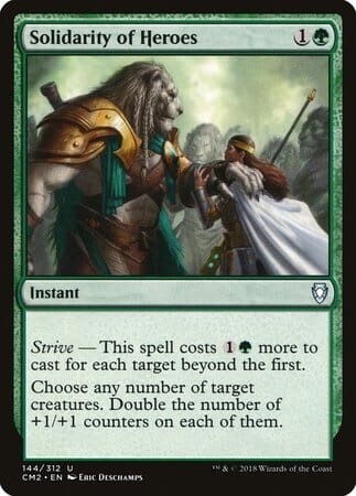 Solidarity of Heroes [Commander Anthology Volume II] MTG Single Magic: The Gathering  | Multizone: Comics And Games