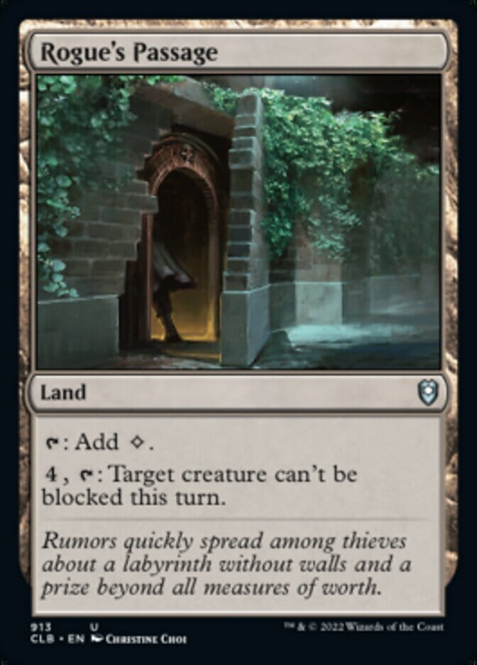 Rogue's Passage [Commander Legends: Battle for Baldur's Gate] MTG Single Magic: The Gathering  | Multizone: Comics And Games