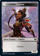 Zombie (008) // Vampire (016) Double-sided Token [Innistrad: Crimson Vow Tokens] MTG Single Magic: The Gathering  | Multizone: Comics And Games