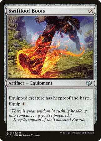 Swiftfoot Boots [Commander 2015] MTG Single Magic: The Gathering  | Multizone: Comics And Games