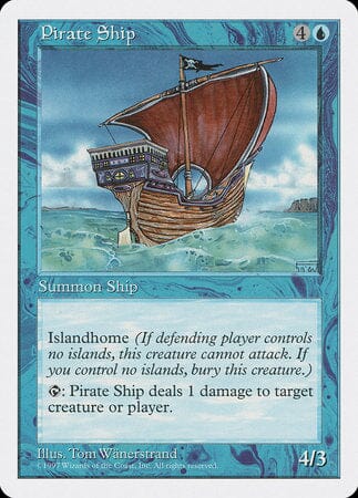 Pirate Ship [Fifth Edition] MTG Single Magic: The Gathering  | Multizone: Comics And Games