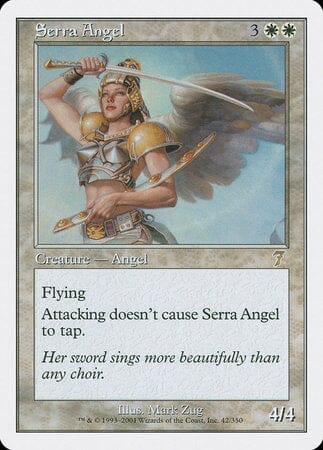 Serra Angel [Seventh Edition] MTG Single Magic: The Gathering  | Multizone: Comics And Games