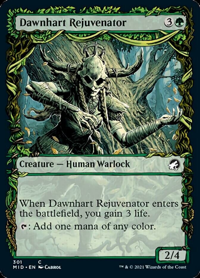 Dawnhart Rejuvenator (Showcase Equinox) [Innistrad: Midnight Hunt] MTG Single Magic: The Gathering  | Multizone: Comics And Games