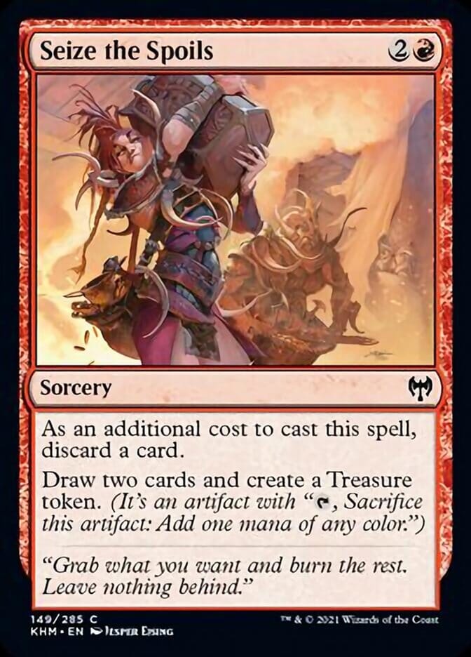 Seize the Spoils [Kaldheim] MTG Single Magic: The Gathering  | Multizone: Comics And Games
