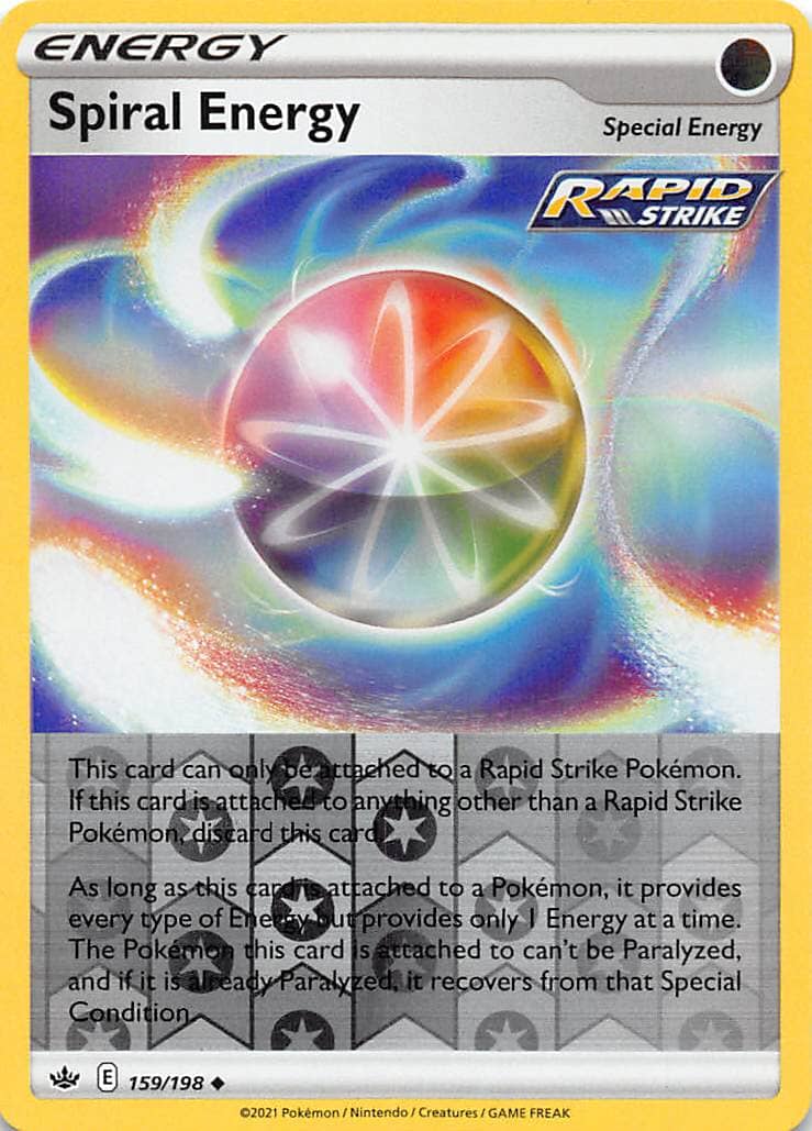 Spiral Energy (159/198) [Sword & Shield: Chilling Reign] Pokemon Single Pokémon  | Multizone: Comics And Games