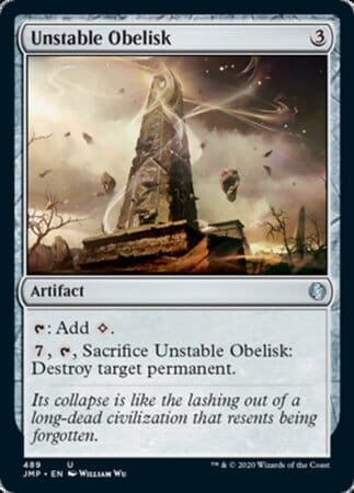 Unstable Obelisk [Jumpstart] MTG Single Magic: The Gathering  | Multizone: Comics And Games
